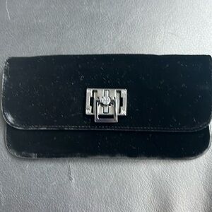 Used Tory Burch velvet clutch